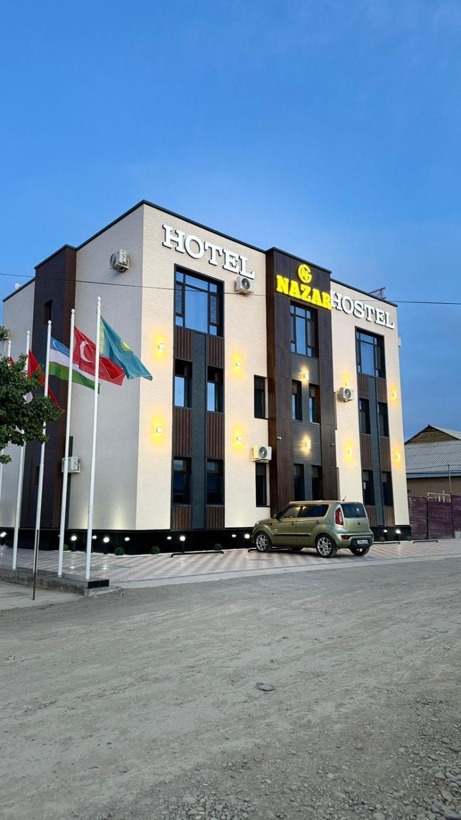 Nazar Hotel & Hostel Turkistan المظهر الخارجي الصورة