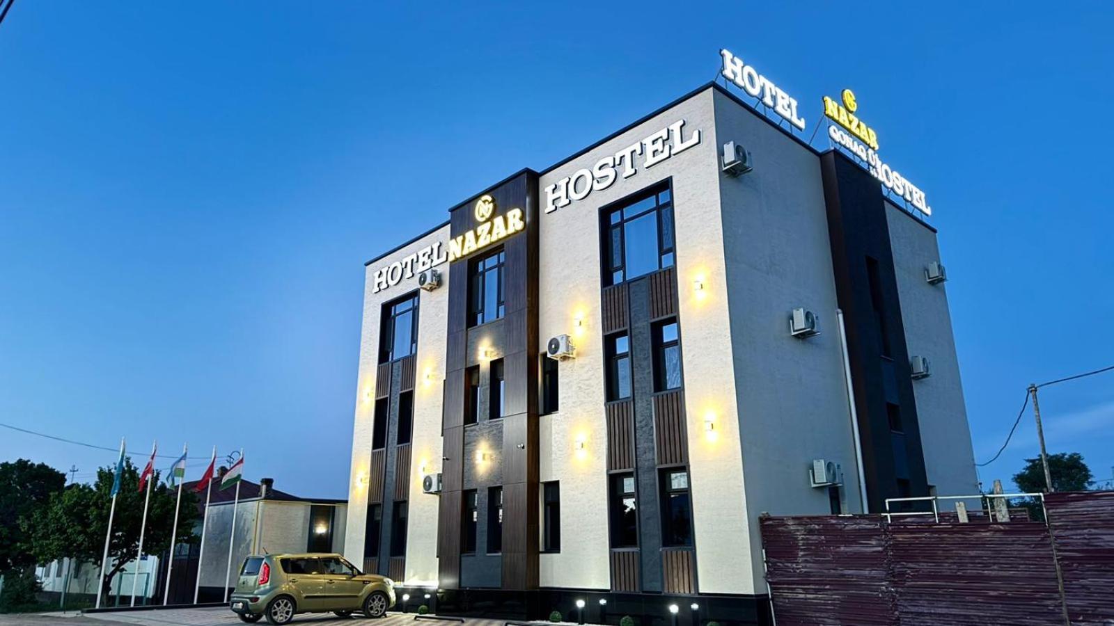 Nazar Hotel & Hostel Turkistan المظهر الخارجي الصورة