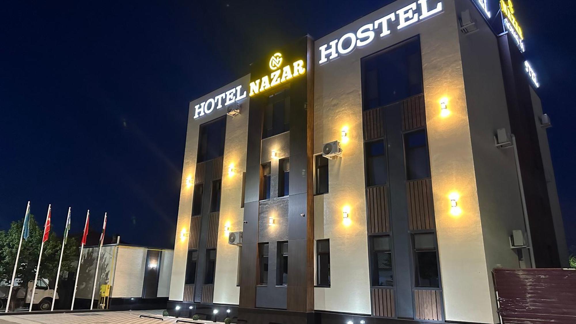 Nazar Hotel & Hostel Turkistan المظهر الخارجي الصورة