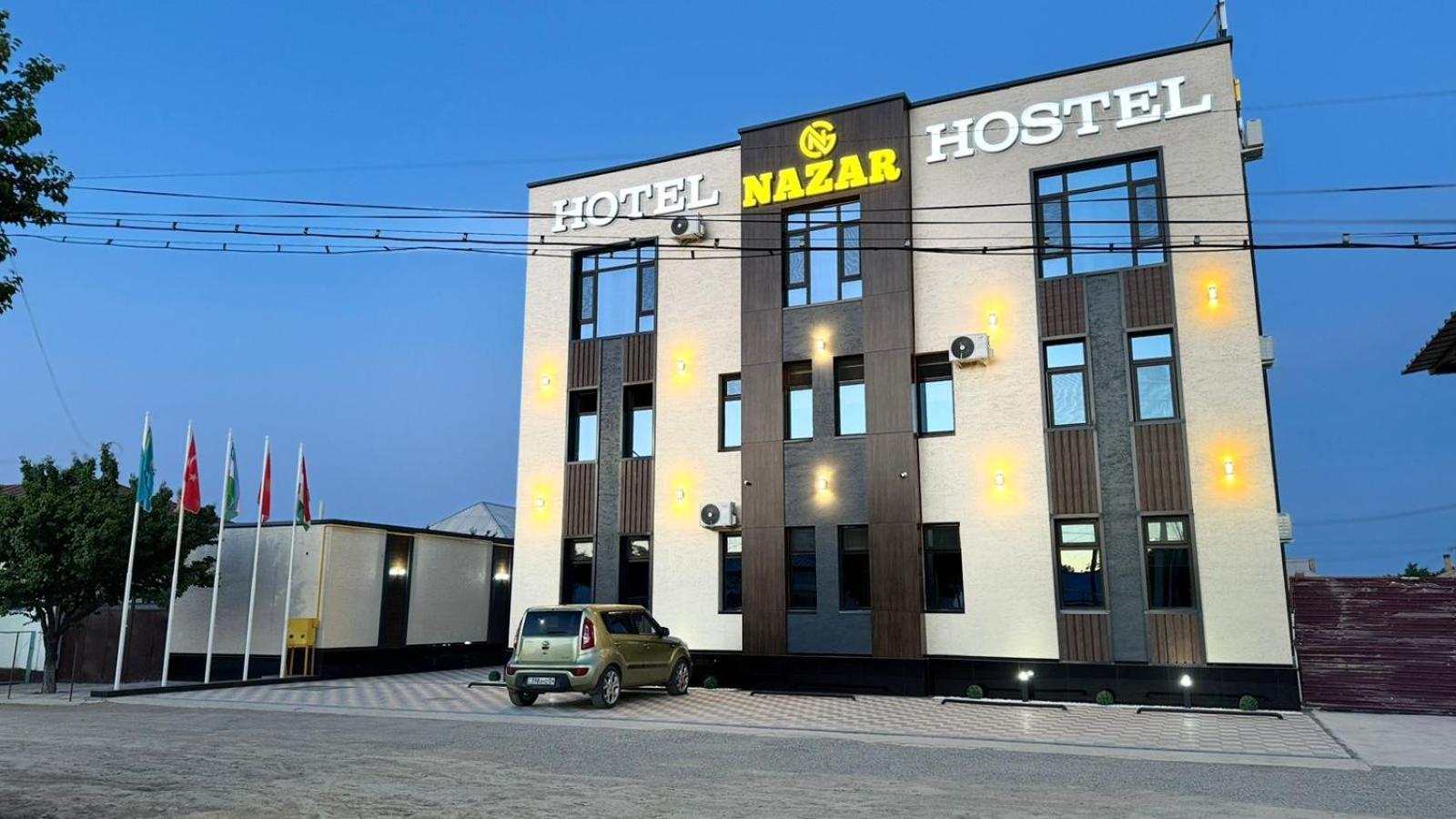 Nazar Hotel & Hostel Turkistan المظهر الخارجي الصورة