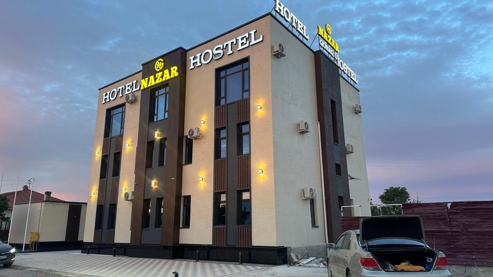 Nazar Hotel & Hostel Turkistan المظهر الخارجي الصورة